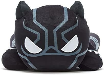 Официалната мека играчка Black Panther Cuddleez от Disney Store, 23x34x60 см, Плюшен играчка с бродирани детайли,