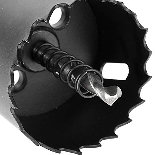 KEILEOHO 2-Инчов трион за черни дупки с диаметър от 51 mm, с трайно Оправкой, Сверлом и Шестигранным ключът